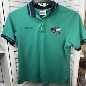 Vtg Awana Truth & Training Clubs Uniform Polo Shirt Green Size M Christian